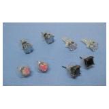 Four Assorted Pairs Of Fashion Earrings
