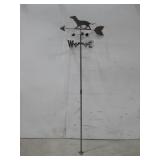 Weathervane Dachshund Copper Vein Powder Coat See
