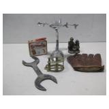 Vtg Wilson Baseball Glove, Brass Horse See Info