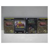 4-Nintendo Gamecube Zelda Video Games See Info