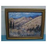 Thoms S.Macaione Santa  Fe Aspens Framed See Info