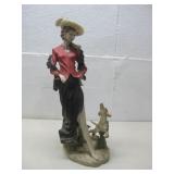 Resin Woman Figurine 19' Tall See Info