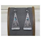 Silvertone Earrings