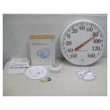 Acu-Rite Thermometer, Honeywell Thermostat