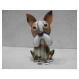 Metal Dog Bobble Head Figure 14' Tall
