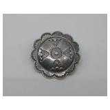 Sterling Silver Vtg. N/A Tested Brooch