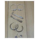 S.S Lot Of 3 Misc Earrings Hallmarked See Info;