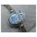Sam Yellow Horse Navajo S.S Golden Hills Bracelet