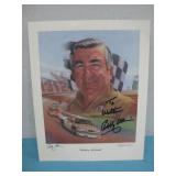 NASCAR Bobby Allison Autographed Print See Info