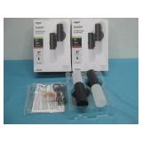 Two NIOB Feit Portable Wall Sconces Sets