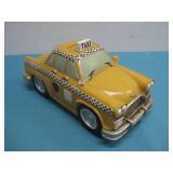 Resin Taxi Coin Bank See Info