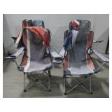 Four Foldable Chairs 37' Tall See Info