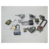 Assorted Locks W/ Keys & Codes
