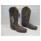 NWT Justin Cowboy Boots Mens Sz 9