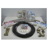 (4) 18' Water Heater Connectors, 1' x 1' Elbow See