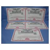 Five Consecutive Vtg 1969 Pan American World See