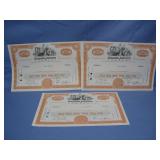 Three Consecutive Vtg 1966 Howard Johnson Co. See