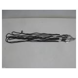 Five Nylon Lanyards W/ Badge Clips