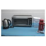 Black & Decker Toaster Oven, Electric Kettle See