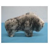Horse Hair Native American Buffalo Pottery See