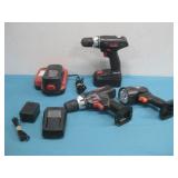3 Cordless Drills,  Drill Master/Warrior See Info