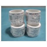 Four Rolls Of 2022 Postage Stamps