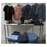 Assorted Clothing, Justin Boots & More See Info
