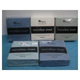 (5) NIP JCP Home Microfiber Twin Sheet Set