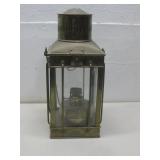 Vtg Brass Kerosene Lantern Made in England See