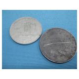 Las Vegas Mirage $1 Coin & NRA Coin