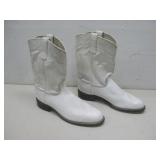 Vtg Womens Leather Texas Cowboy Boots Sz 9.5 See