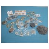 Conch Belt & Assorted SW Stamped Conchos See Info