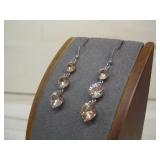 Silvertone Dangle Earrings