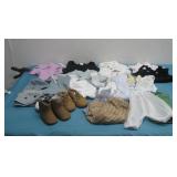 Assorted Infant Clothing & Shoes Various Sizes See