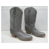 Vtg Womens Leather Frye Cowboy Boots Sz 9