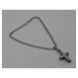 Sterling Silver Italy Hallmarked Charm Bracelet