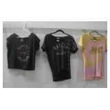 (3) Womens Assorted Harley Davidson Shirts See