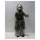 Animated Halloween Reveal Doll 37' Tall Works