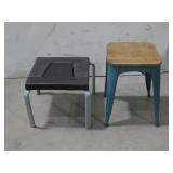 Headstand Stool & Metal/Wooden Stool 19' Tall
