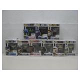 Nine Assorted Funko POP! Figures Star Wars & More