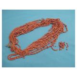 Strands Of Coral Beads Needs Repair