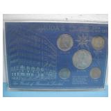 Bank Of Bermuda Limited First Decimal Issue Coins