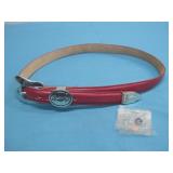 Justins Leather Belt Sz 30