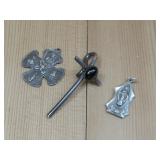 S.S Vtg. Three Lots Of Religious Items Hallmarked