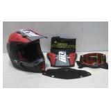 Klim F5 Helmet W/ Matching Goggles & More