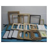 Assorted Picture Frames Various Sizes