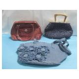 Three Purses Patricia Nash Vtg Ritter See Info