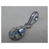 Sterling Silver Pendant .55g TW