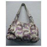 Coach Chainlink Maggie Shoulder Purse See Info