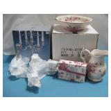 Silver Plated 5-Light Candelabrum & More See Info